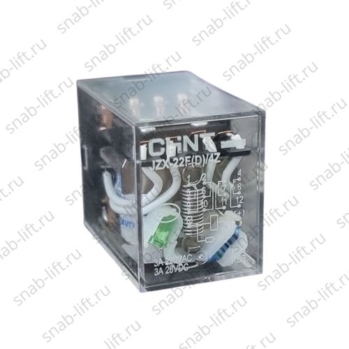 СНАБЛИФТ :: Реле электромагнитное 24v DC-пост. JZX-22F(D)4Z CHINT Реле